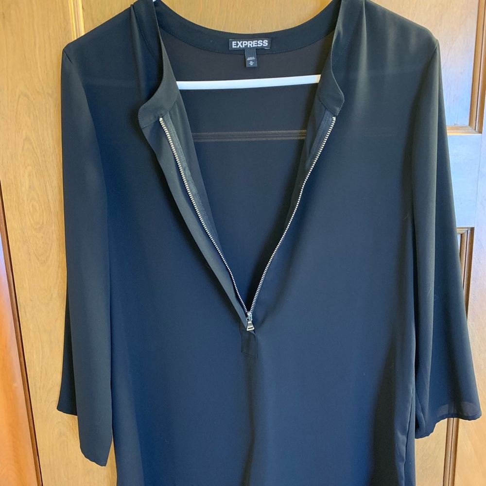 Express half zip top